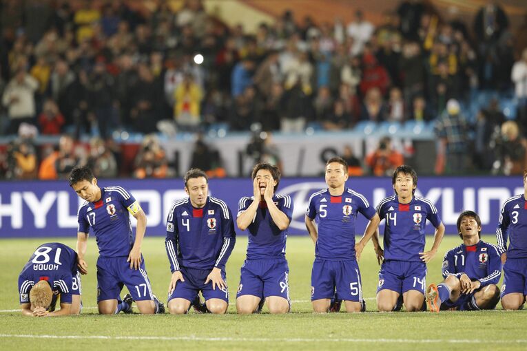 2010年南アフリカW杯　パラグアイ戦　©JMPA