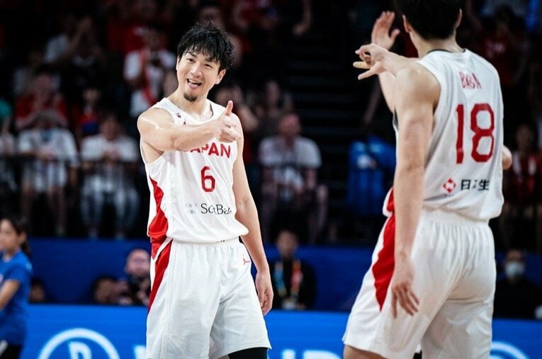 ベネズエラ戦でチーム最多の23得点を挙げた比江島慎。33歳のベテランが秘めた想いは…？ ／ photograph by FIBA