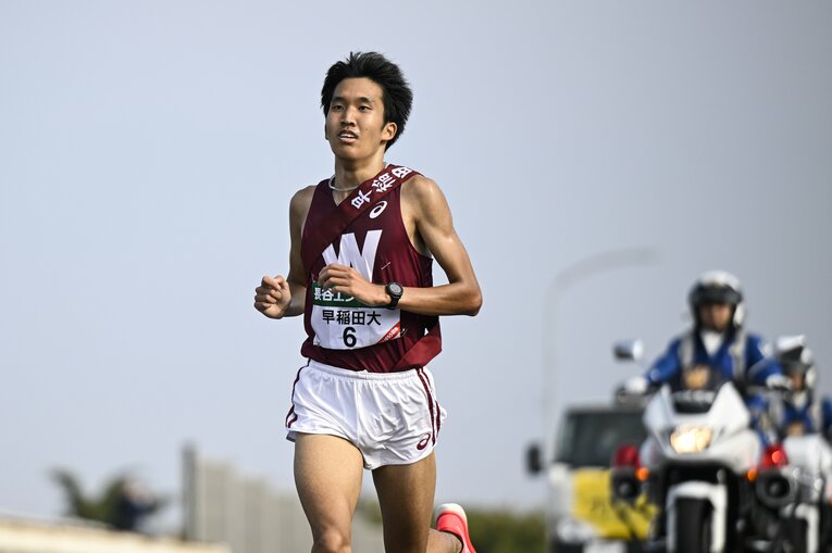 早大の石塚　©Nanae Suzuki