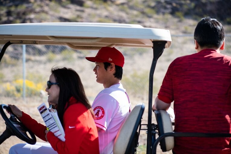 2022年のスプリングキャンプ　©Nanae Suzuki