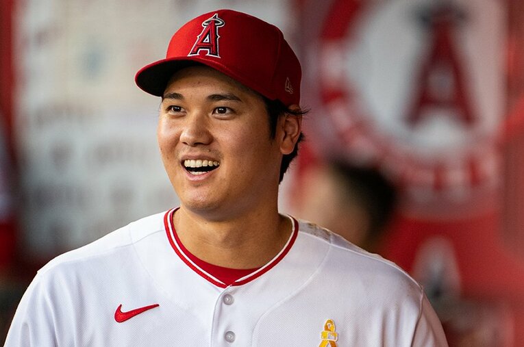 2021年の圧倒的な成績を「最低ライン」と語る大谷翔平。2022年にはどんな進化を見せるのか ／ photograph by Nanae Suzuki