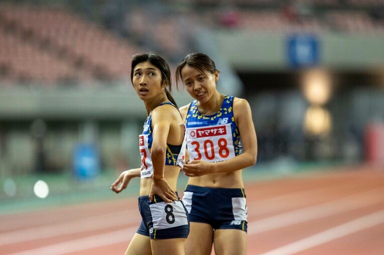 チームメイトの後藤夢（右）　©Takeshi Nishimoto
