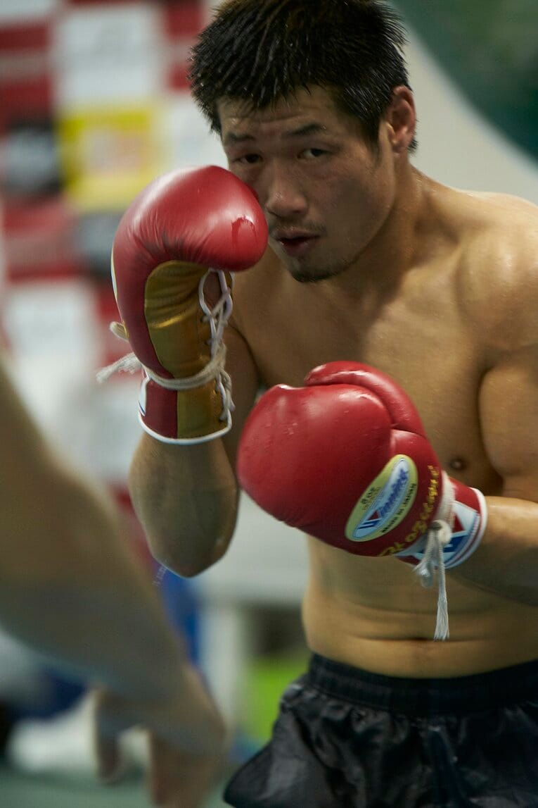キャリア晩年の長谷川穂積　©Tadashi Shirasawa