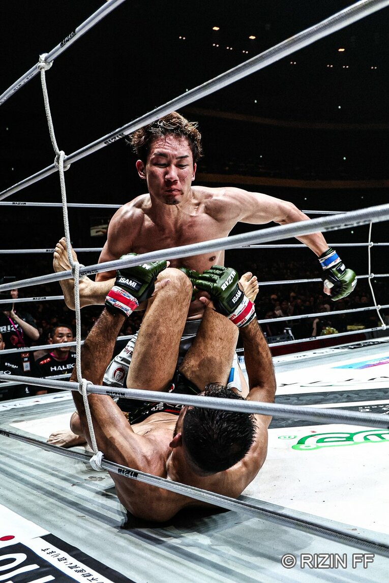 『超RIZIN.4』朝倉未来vs.クレベル・コイケ　©RIZIN FF
