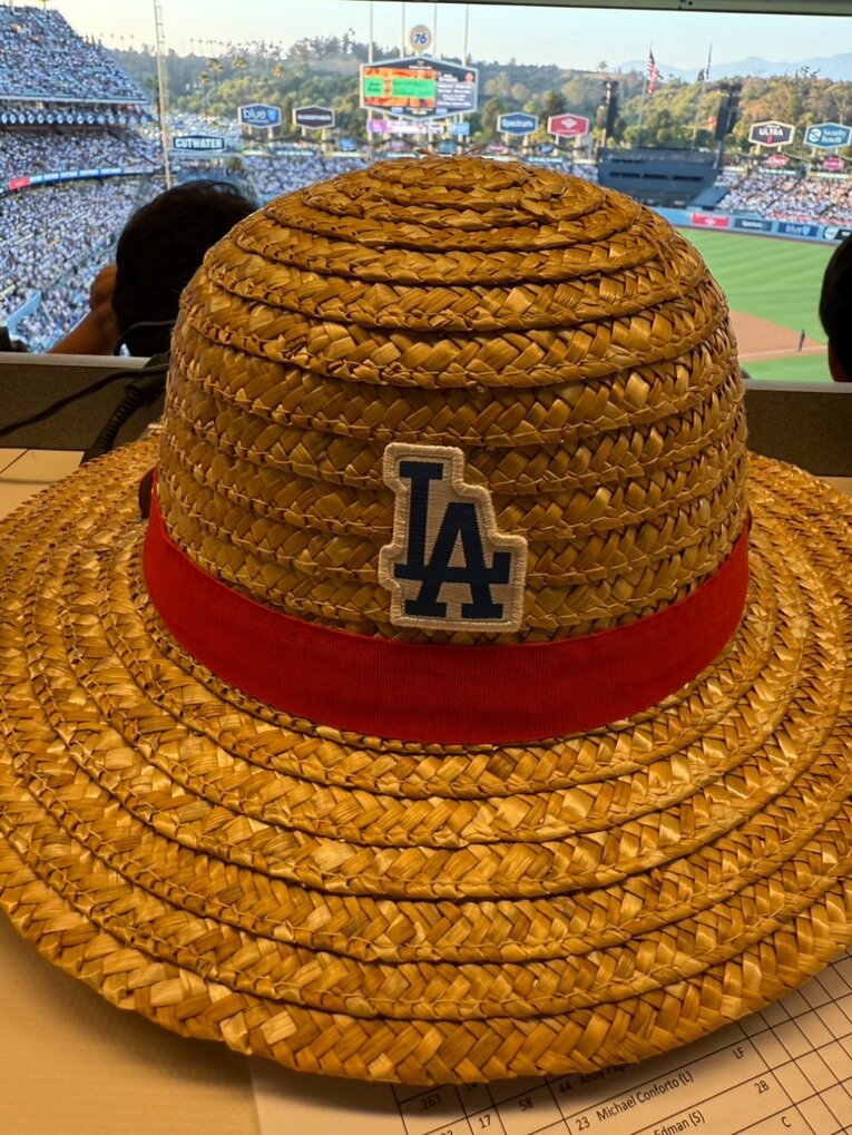 ドジャースタジアムで開催された「ワンピースナイト」。ルフィや「麦わらの一味」のファンだらけに　©Naoyuki Yanagihara