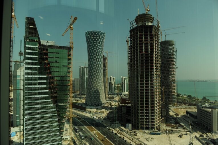 カタールの街中（2009年）　©Naoya Sanuki