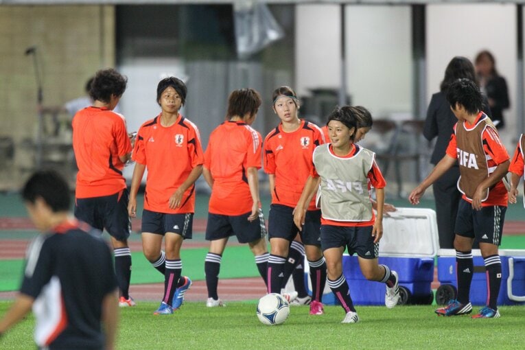 FIFA U-20女子ワールドカップに出場した当時18歳の猶本光（2012年）©︎Toshiya Kondo