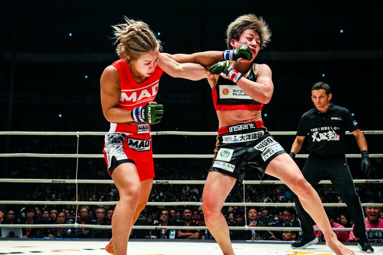 2019年大晦日の『RIZIN.20』、絶対女王の浜崎朱加は過去2回勝利しているハム・ソヒと対戦　©RIZIN FF Susumu Nagao
