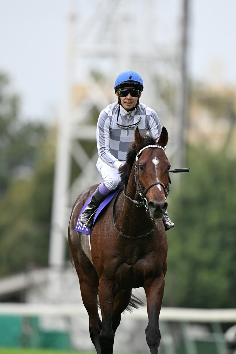 ドウデュースのウイニングラン　©Keiji Ishikawa