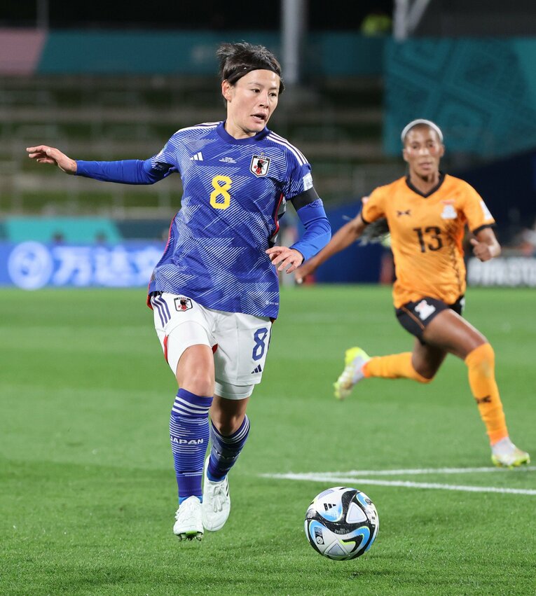 コスタリカ戦でも注目したい猶本の“闘う姿勢”　©︎JIJI PRESS