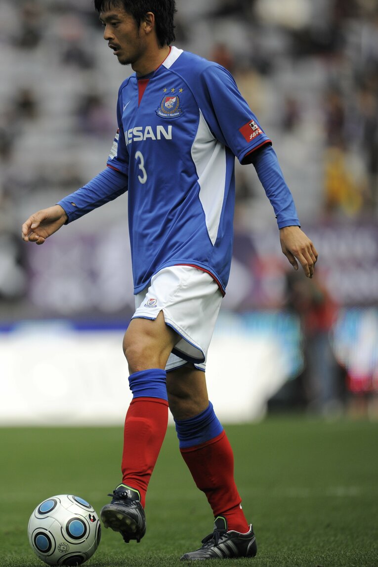 横浜F・マリノス時代の松田直樹 ©︎BUNGEISHUJU