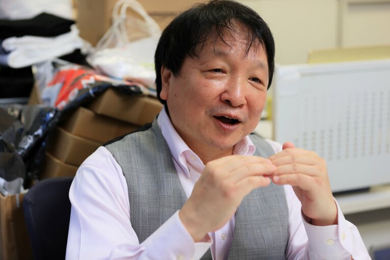 大橋ジムの大橋秀行会長　©Shigeki Yamamoto