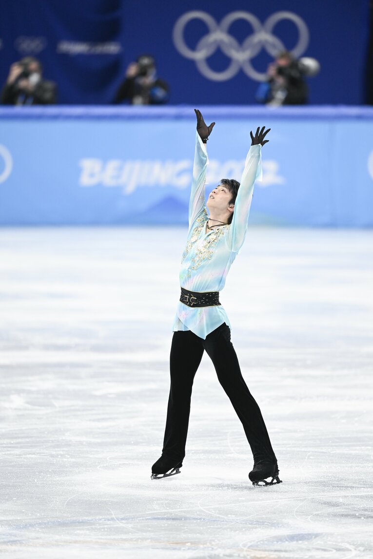 北京五輪フリー『天と地と』　©Asami Enomoto/JMPA