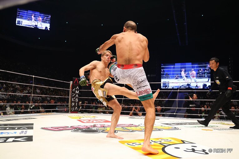 朝倉海vsフアン・アーチュレッタ　©RIZIN FF