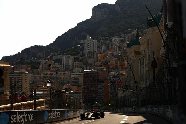 モナコGPのフェルスタッペン　©Getty Images / Red Bull Content Pool
