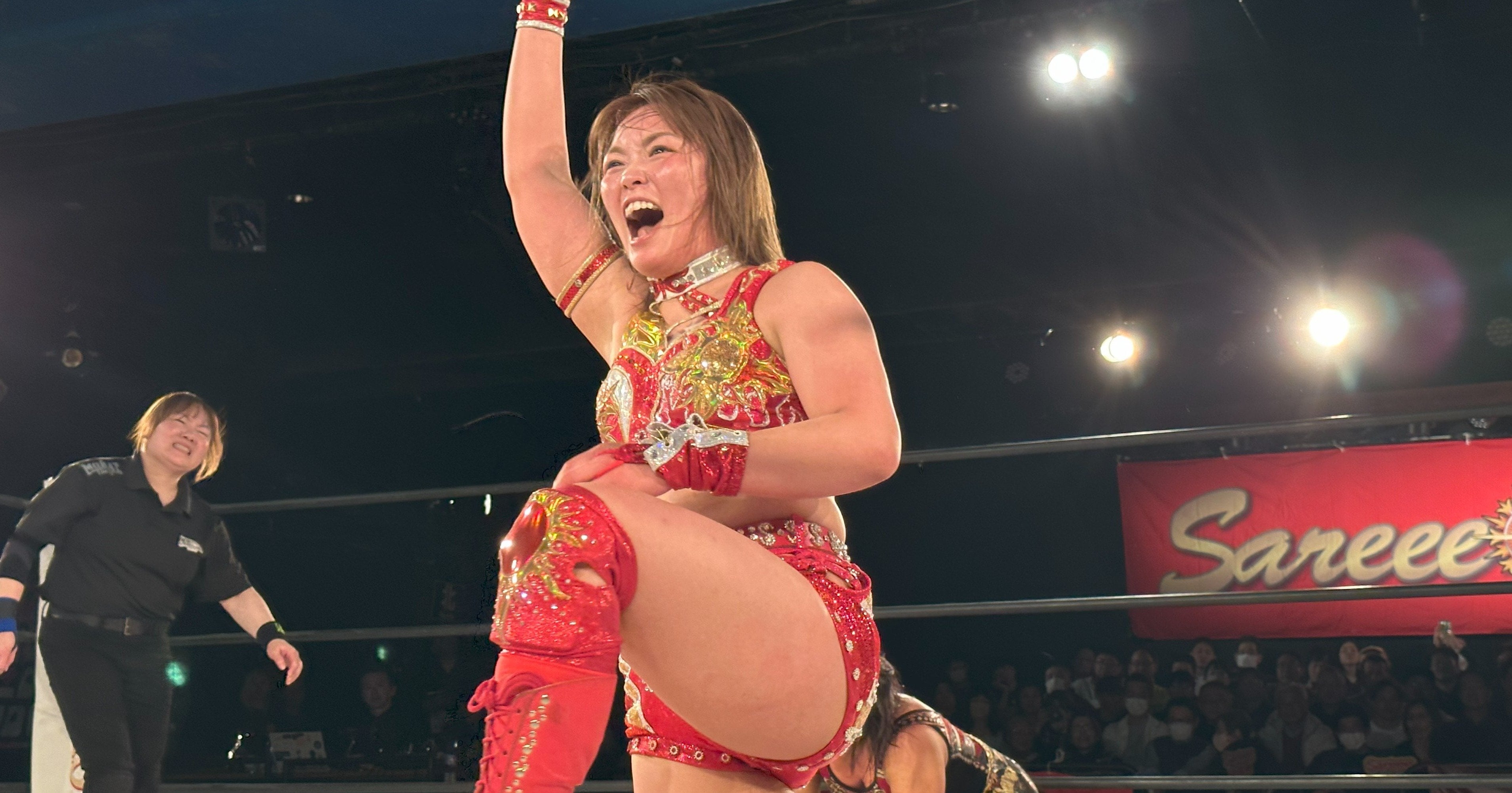 女子プロレス大賞受賞のSareee、3連敗から朱里戦へ挑戦 - 業界の顔
