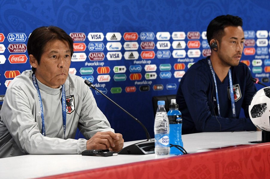 W杯連勝スタートの初快挙なるか?西野監督がセネガル戦で目論む策。<Number Web> photograph by Getty Images