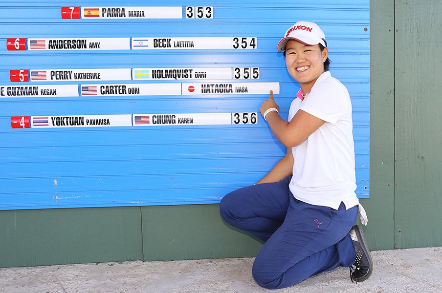 夢は宮里藍、そして初優勝へ……。17歳・畑岡奈紗、米国進出の覚悟。<Number Web> photograph by Shizuka Minami