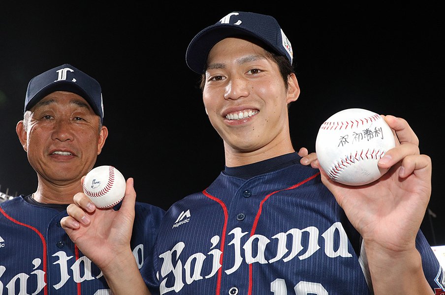 ピンチにも動じない堂々のマウンド。西武の新人・齊藤大将の心の整え方。<Number Web> photograph by NIKKAN SPORTS