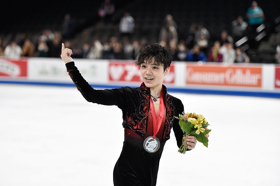 宇野昌磨、フリーで初めて4回転3本!スケートアメリカで優勝した舞台裏。<Number Web> photograph by Asami Enomoto