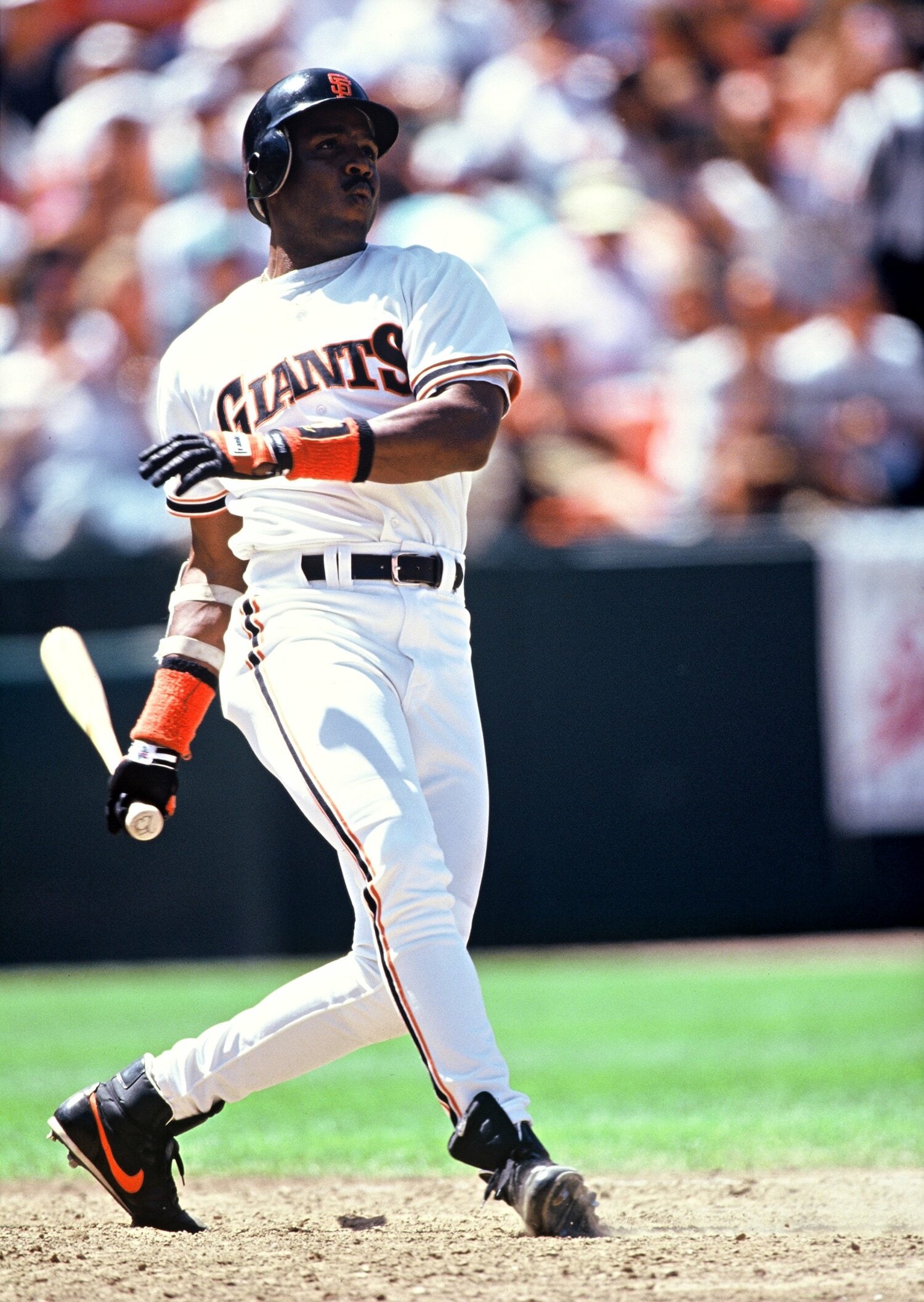 現役時代のボンズ　©Sports Graphic Number