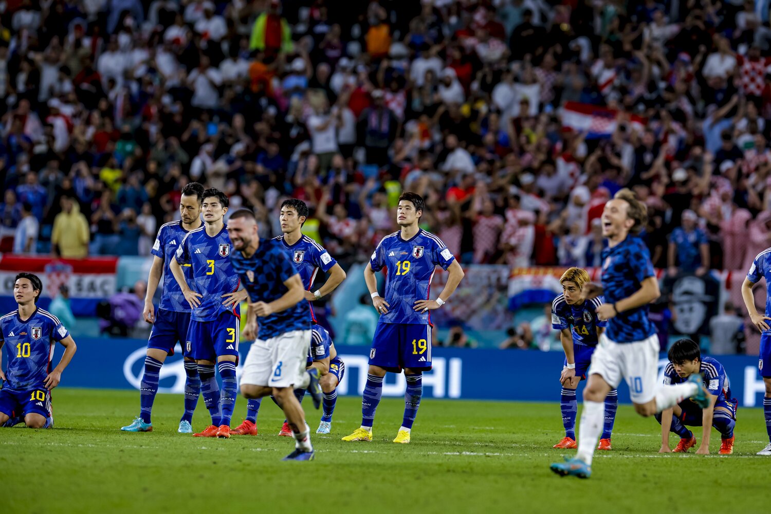 クロアチア戦　©Kiichi Matsumoto/JMPA