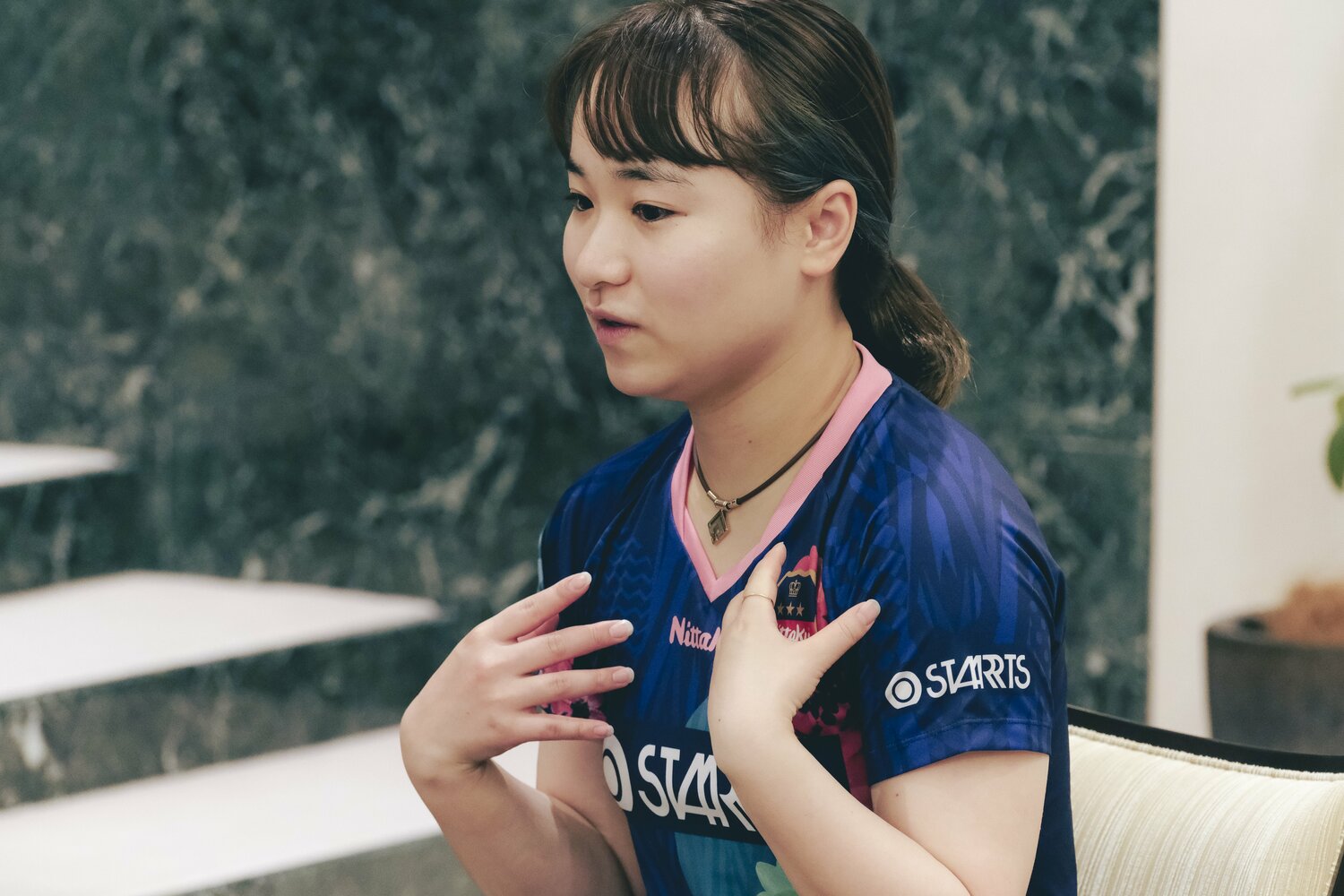 伊藤と平野、そして早田の3人の間にはやはり特別なものがあるのだろう ©Wataru Sato