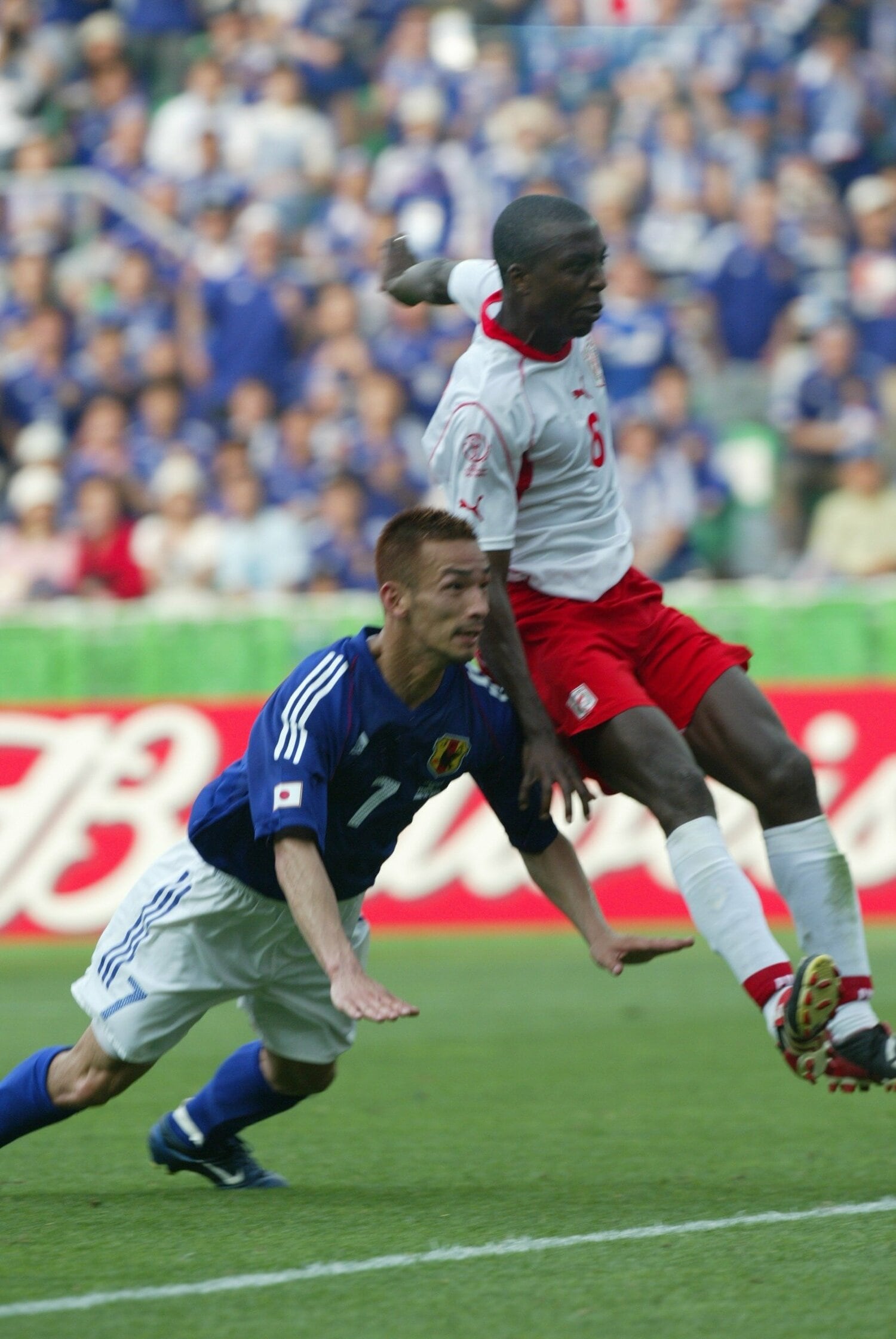 日本とチュニジアのW杯対戦は02年日韓大会以来となる ©JMPA