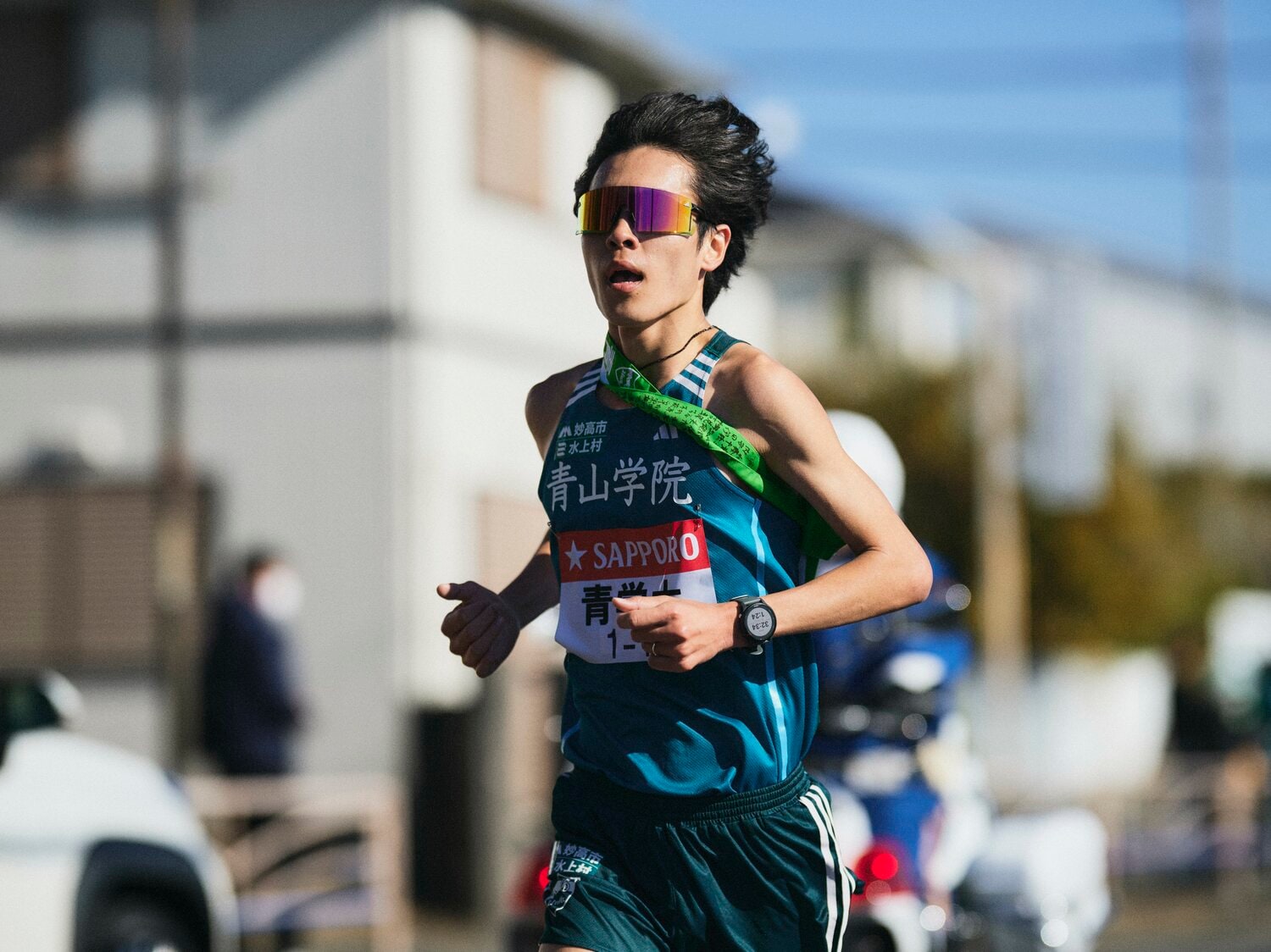 三大駅伝で常に活躍した青学大の「駅伝男」太田はマラソン挑戦を視野に入れる　©Yuki Suenaga