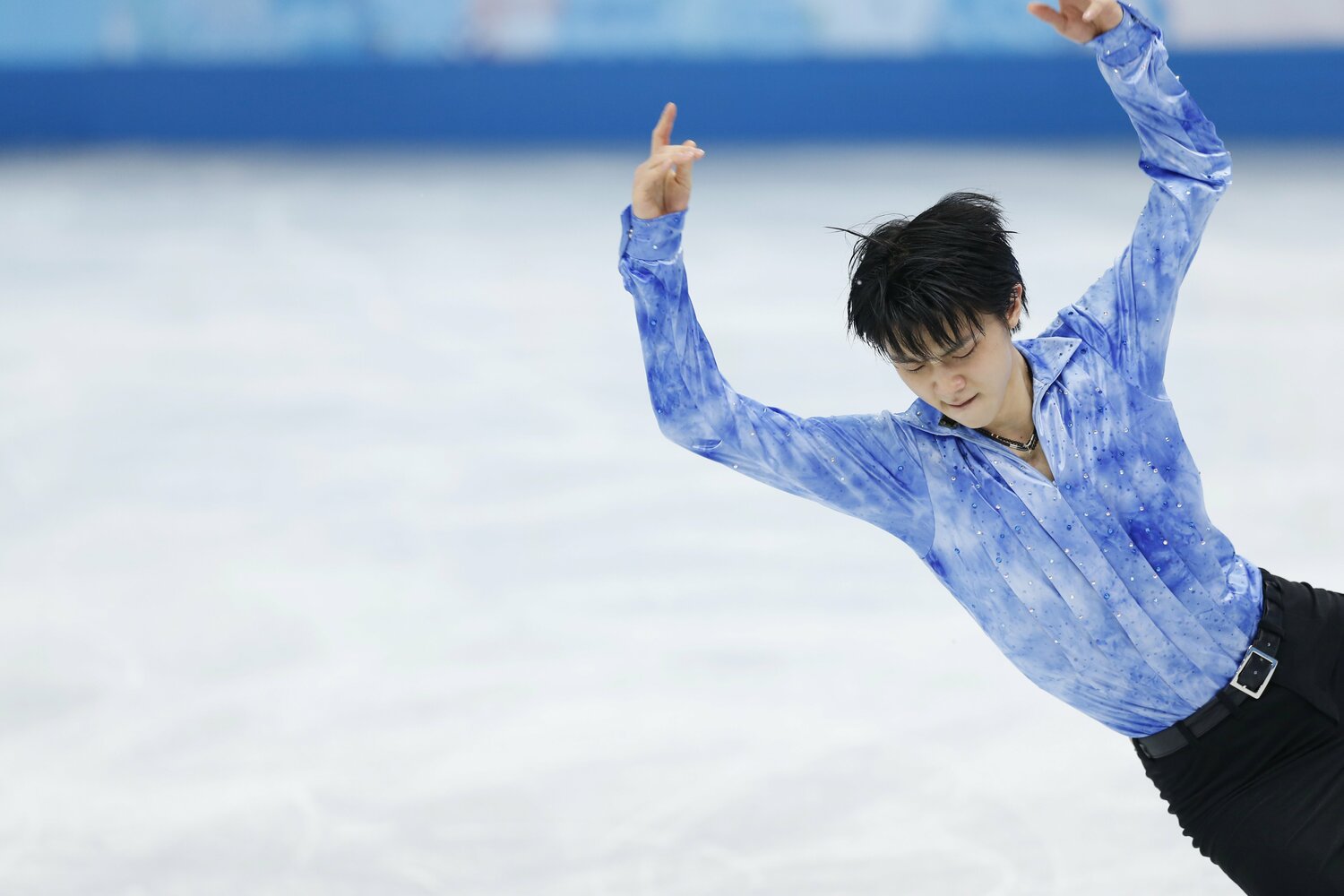 2014年ソチ五輪SPでも使用した『パリの散歩道』は、フェルナンデスにとっても印象深いプログラムだったという ©JMPA