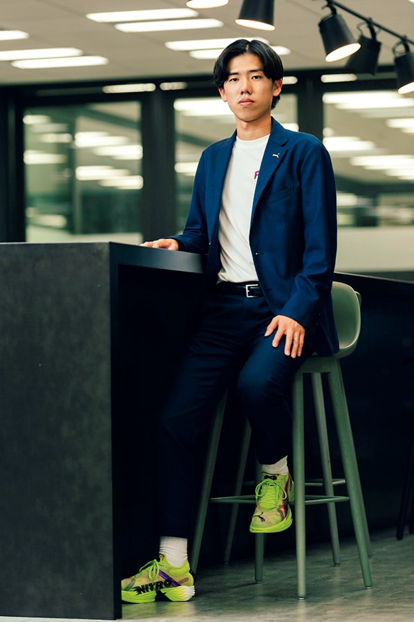主将を務めた安藤は現在、プーマで新シューズの商品企画にかかわっている　©︎Wataru Sato