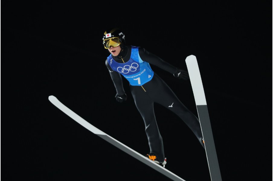 平昌五輪時の小林©Ryosuke Monju/JMPA