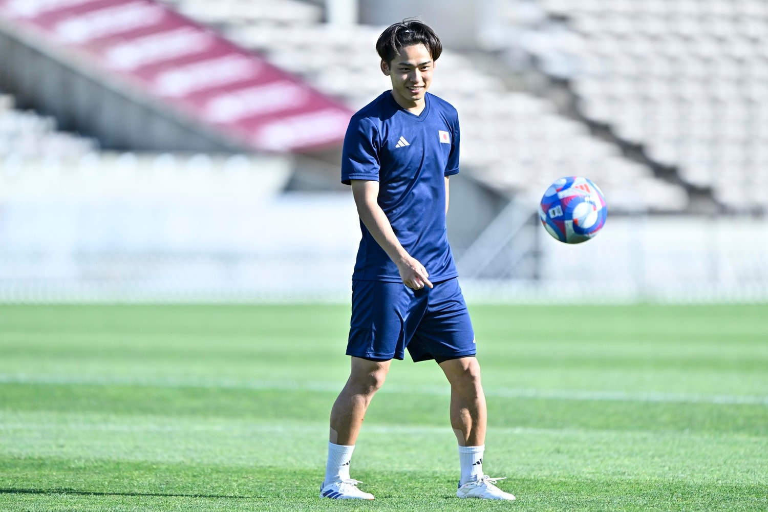 五輪開幕前の斉藤　©Takuya Nakachi/JMPA