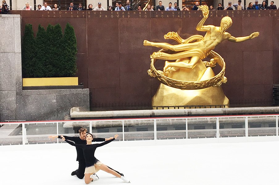アイスダンス五輪王者が平昌向けエール。「日本のスケーターは、良いお手本」＜Number Web＞ photograph by Akiko Tamura