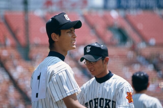 写真】17歳のダルビッシュ有が「どうしても投げたい」 東北高の先輩が