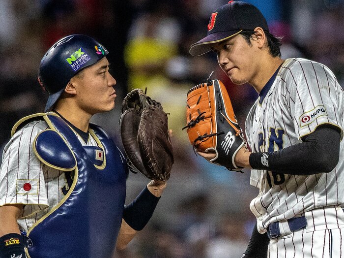 コーチが証言「大谷翔平とバッテリーを組んだ捕手を入れたい」“WBCメンバーほぼ確定”の意外な最年長選手…さらに“当確ランプ”点灯「国内組4人」＜Number Web＞ photograph by JIJI PRESS