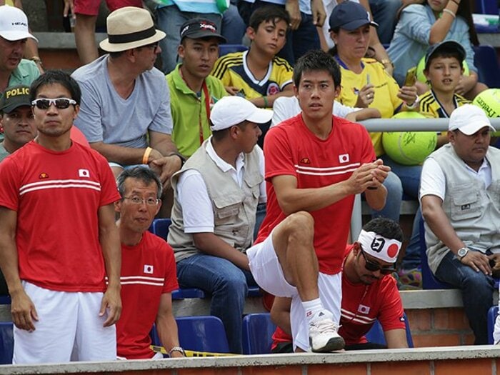 錦織圭はリーダーとしても一流？チームの空気を軽くする「ゆるさ」。＜Number Web＞ photograph by Hiromasa Mano