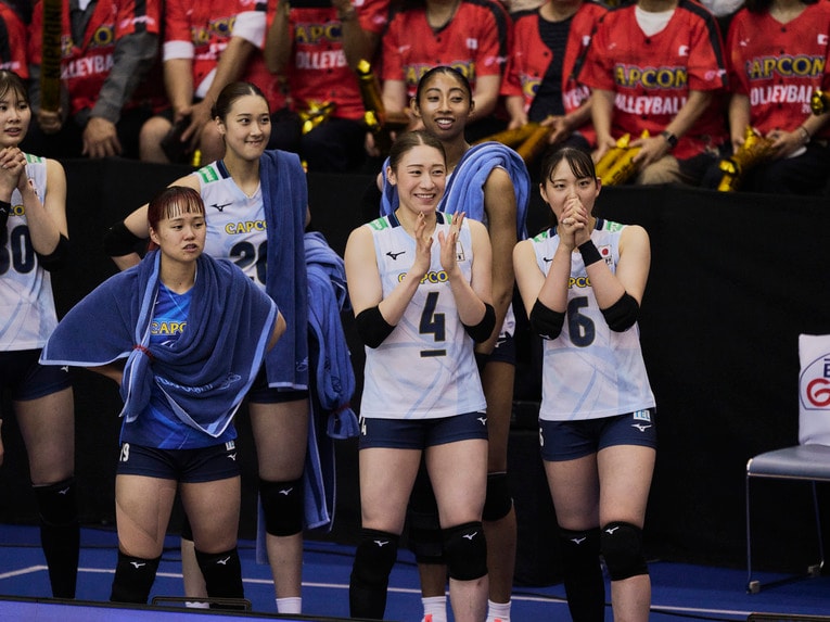 バレーボールネーションズリーグ 韓国戦　©︎Yuki Suenaga