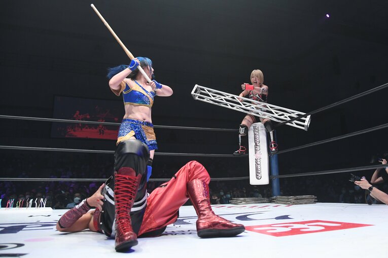 ジュリアのピンチを救う桜井まい