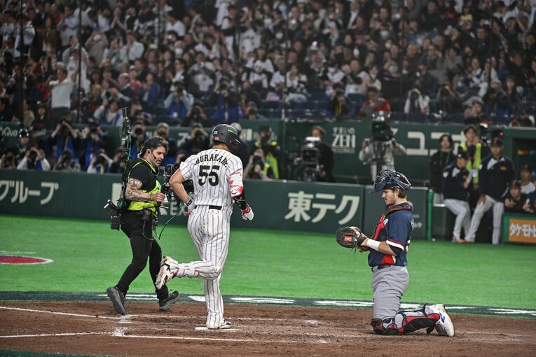 チェコ戦8回、満塁ホームラン【完全版】　©Nanae Suzuki