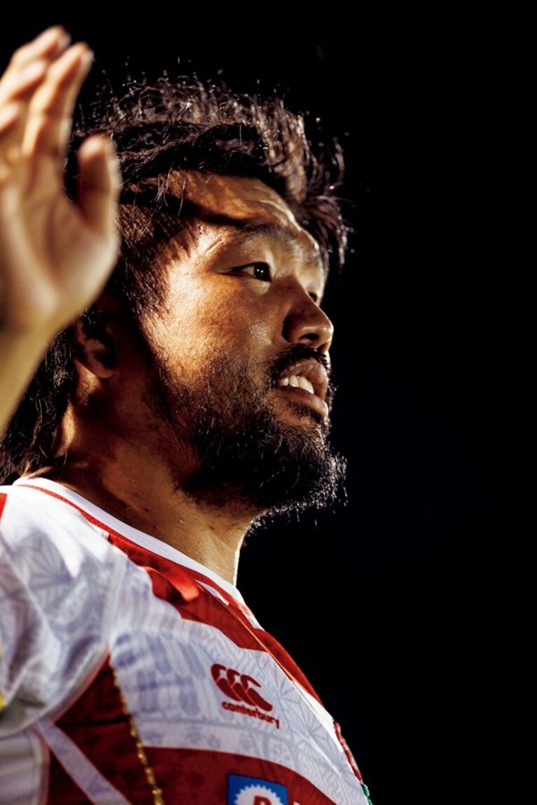 堀江翔太／1986年1月21日、大阪府生まれ。島本高から帝京大を経て'08年ワイルドナイツ加入。リーグワン初代MVP。'13年から2季、豪レベルズでプレー。サンウルブズ初代主将。代表デビューは'09年11月。'11年大会から4大会連続でW杯代表に。代表72キャップ。180cm、104kg　©︎Kiichi Matsumoto