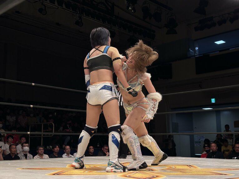 マリーゴールドの女子プロレスラー・桜井麻衣　©Norihiro Hashimoto