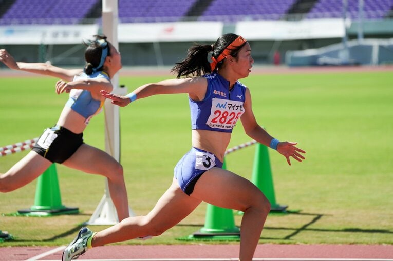 ルーキーの福田は1年生ながら表彰台に　©Satoshi Wada