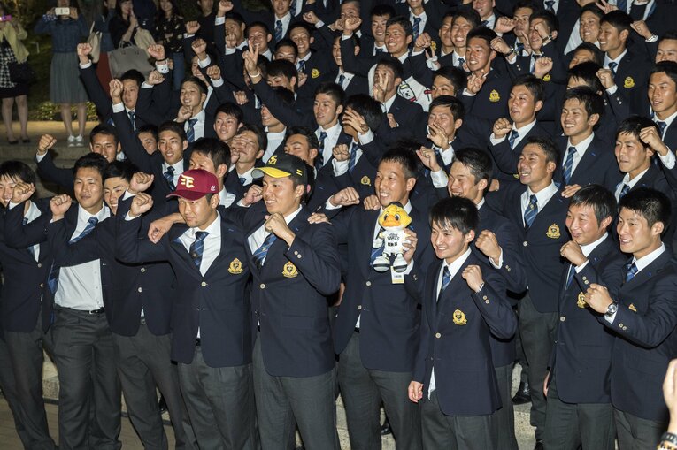 2016年ドラフトでソフトバンクから1位指名を受けた田中正義　©Takuya Sugiyama