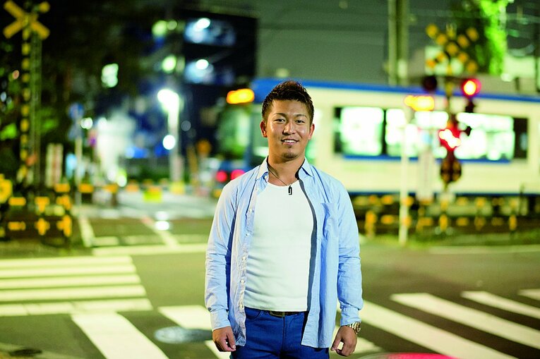 シニアの同期で主将を務めた松村健さん。誠也とは家族ぐるみの付き合い（2016年撮影）　©︎Miki Fukano