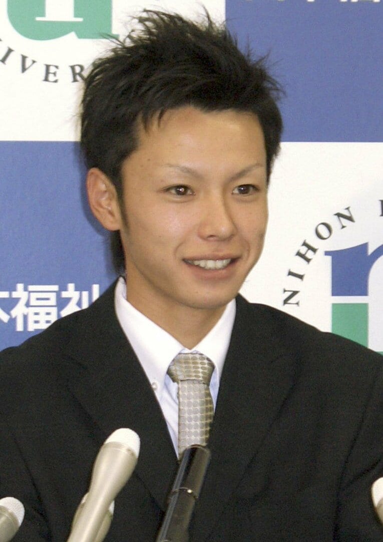 2006年大学・社会人ドラフト3位で中日に入団した浅尾（当時22歳）　©KYODO