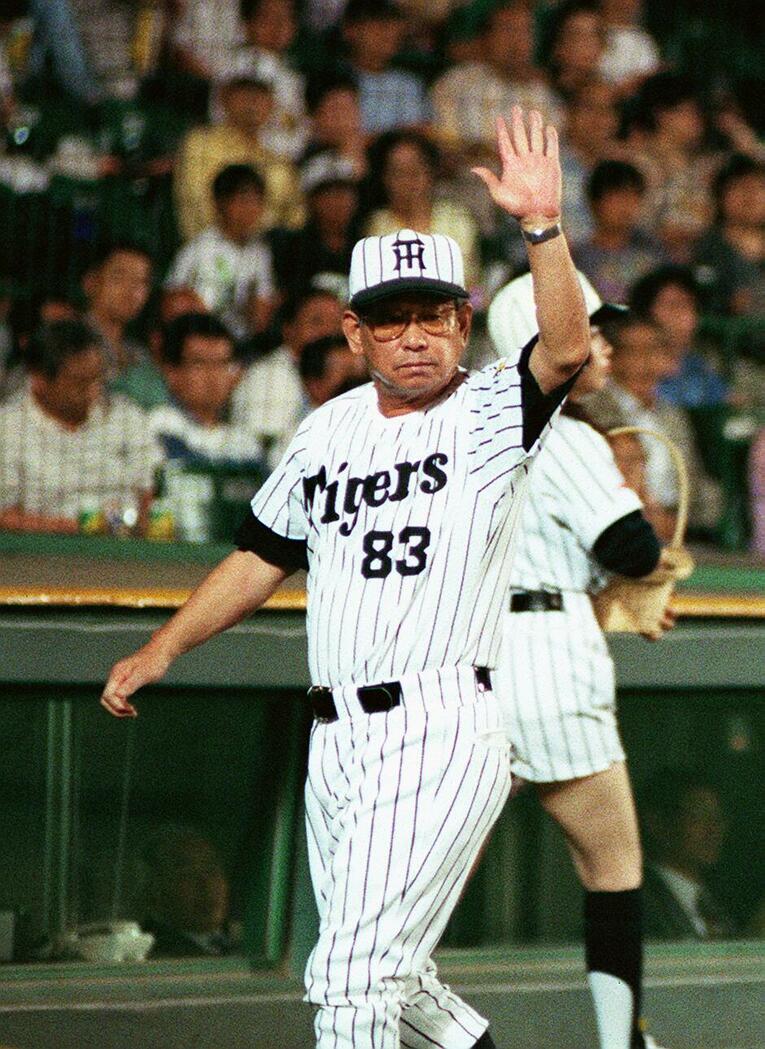 選手、監督と阪神一筋だった吉田義男。監督時代には日本一も達成　©BUNGEISHUNJU