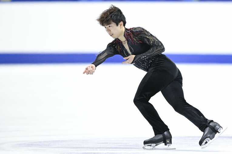 佐藤駿／NHK杯FSの演技　©️Asami Enomoto