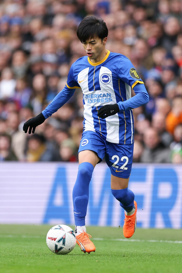 ブライトン三笘薫　©︎Getty Images