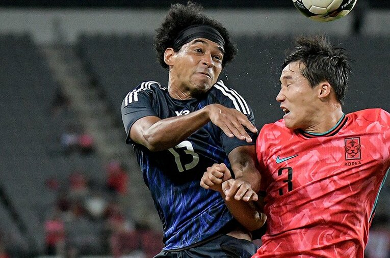 E-1得点王とMVPに輝いたジャーメイン良。30歳にして日本代表で結果を残したストライカーに次のチャンスは来るか ／ photograph by VCG/Getty Images